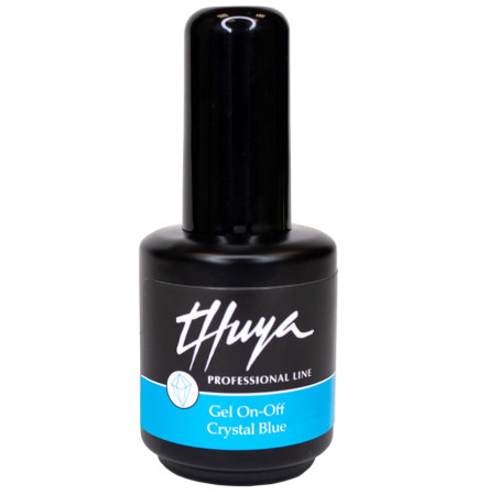 Гель лак - Thuya ON-OFF - CRYSTAL BLUE (N.0387)
