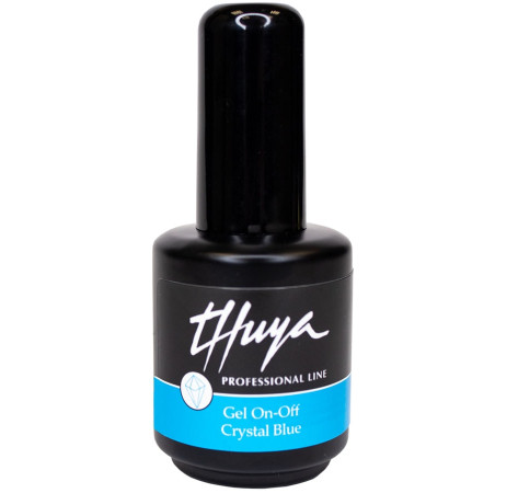 Гель лак - Thuya ON-OFF - CRYSTAL BLUE (N.0387)