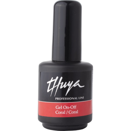 Гель лак - Thuya ON-OFF - CORAL (N.0010)