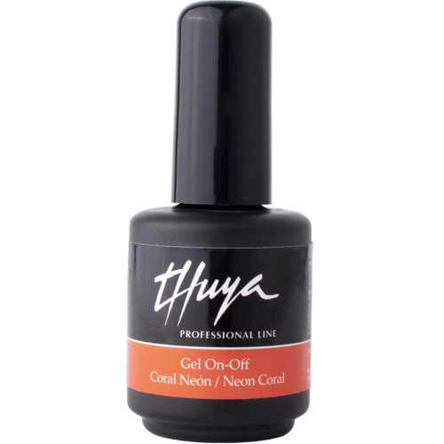 Гель лак Thuya ON-OFF NEON CORAL (N 0185)