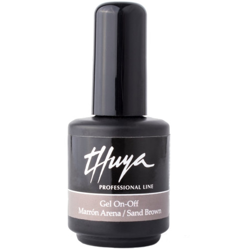 Гель лак Thuya ON-OFF MARRON ARENA/SAND BROWN (N.0033)