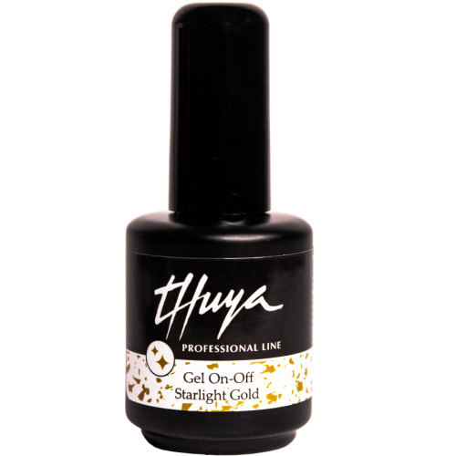 Гель лак Thuya ON-OFF STARLIGTH GOLD (N 0147)