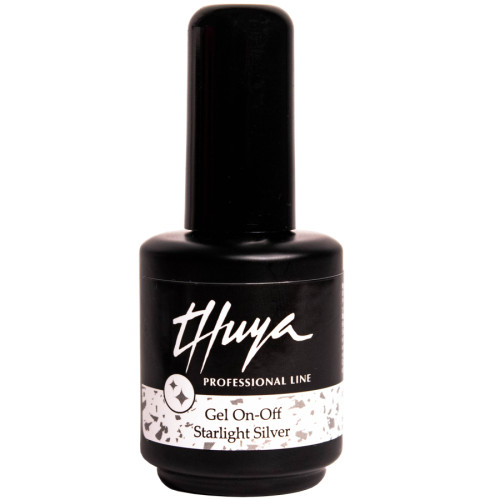 Гель лак - Thuya ON-OFF - STARLIGHT SILVER (N.0375)