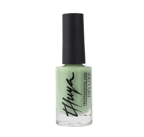 Лак для нігтів з гель-ефектом Deluxe № 120 NATURE LIGHT GREEN