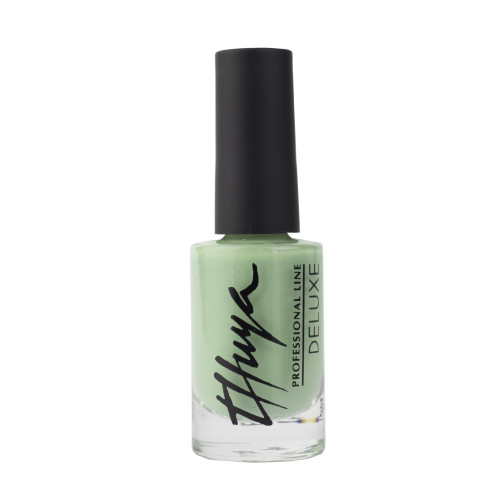 Лак для нігтів з гель-ефектом Deluxe № 120 NATURE LIGHT GREEN