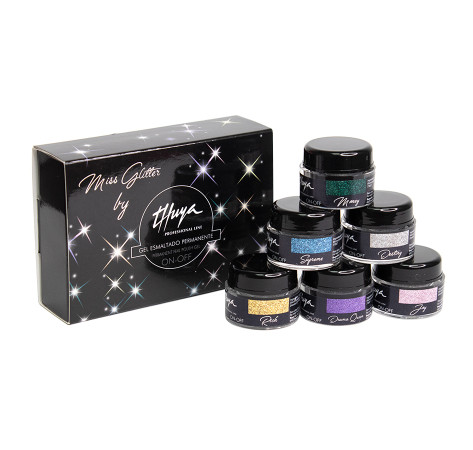 Набір Miss Glitter гель  on off