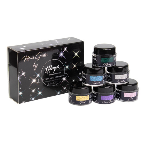 Набір Miss Glitter гель  on off