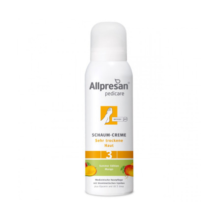 Allpresan No.3 Крем-пена для сухой кожи стоп с ароматом Манго Foam Cream 125 мл
