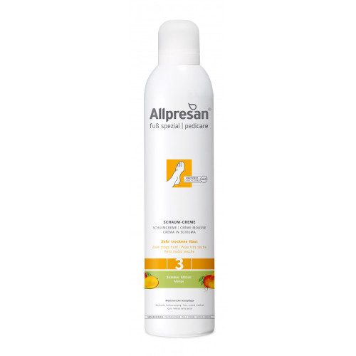 Allpresan No.3 Крем-пена для сухой кожи стоп с ароматом Манго Foam Cream 300 мл
