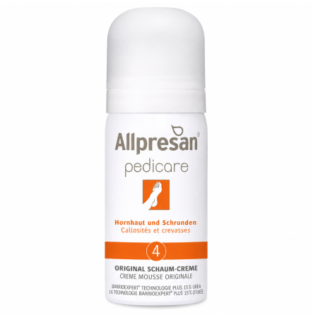 Allpresan No.4 Крем-пена для потрескавшейся кожи стоп Foam Cream 35 мл