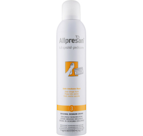 Allpresan No.3 Крем-пена для сухой кожи стоп Foam Cream 300 мл