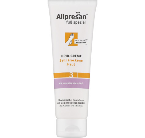 Allpresan No.3 Липидный крем для сухой кожи стоп с успокаивающим ароматом Lipid Cream 125 мл