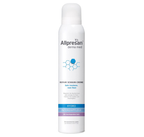 Allpresan Derma Med Увлажняющая пенка для душа с успокаивающим ароматом HYDRO SHOWER, 200 мл