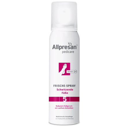 Allpresan No.5 Спрей для стоп з підвищеною пітливістю Freshness Spray, 100 мл