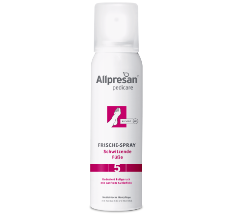 Allpresan No.5 Спрей для стоп с повышенной потливостью Freshness Spray, 100 мл