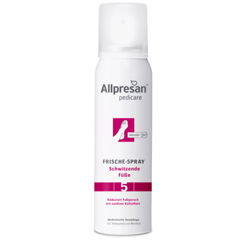 Allpresan No.5 Спрей для стоп с повышенной потливостью Freshness Spray, 100 мл