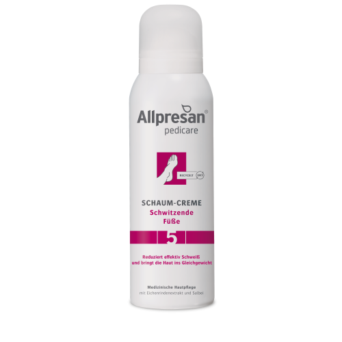 Allpresan No.5 Крем-пена для стоп с повышенной потливостью Foam Cream, 125 мл