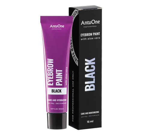 AntuOne Фарба для брів з алое віра Black