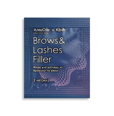 AntuOne & Kosh Філлер з догляду за бровами та віями в саше 2 мл