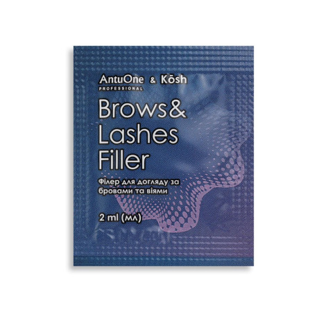 AntuOne & Kosh Філлер з догляду за бровами та віями в саше 2 мл