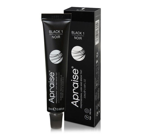 Фарба для брів Apraise Vegan PPD FREE 1 чорна