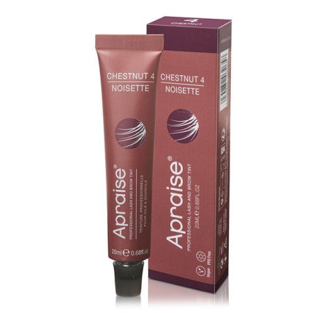 Фарба для брів Apraise Vegan PPD FREE 4 бордо