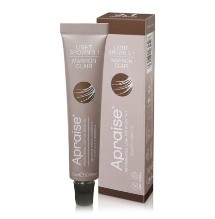 Фарба для брів Apraise Vegan PPD FREE 3.1 світло-коричнева