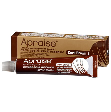 Фарба  для брів Apraise Аміак Free 3 коричнева