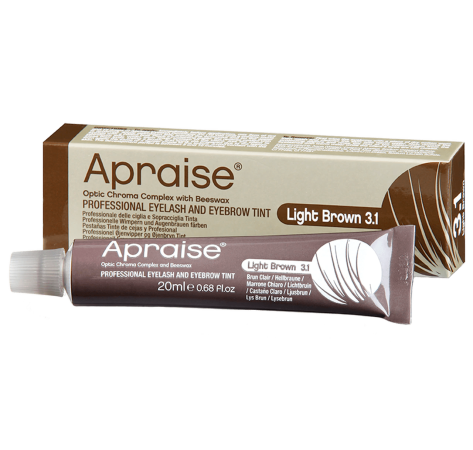 Фарба  для брів Apraise Аміак Free  3.1 світло-коричнева