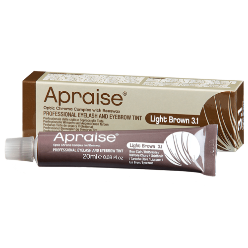 Фарба  для брів Apraise Аміак Free  3.1 світло-коричнева