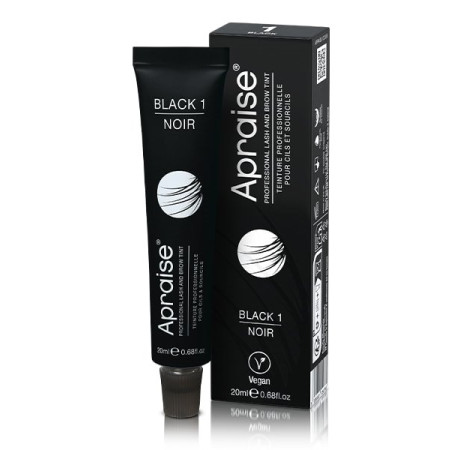 Фарба для брів Apraise Vegan 1 чорна