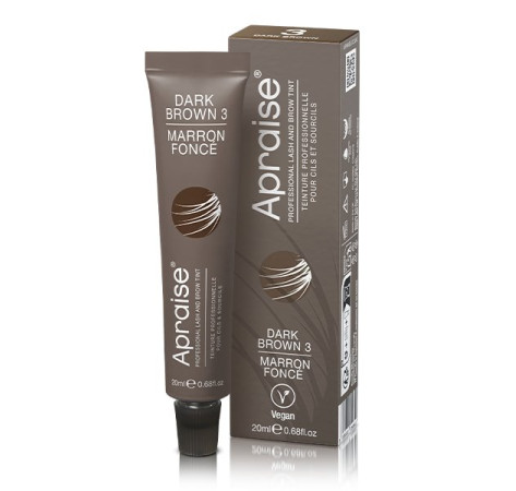 Фарба для брів Apraise Vegan 3 коричнева