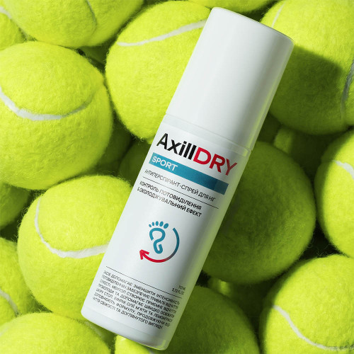 Антиперспирант-спрей для ног AxillDRY Sport 110 мл