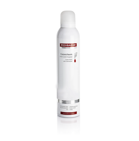Pedibaehr Крем-піна з клотримазолом для ніг Cremeschaum mit clotrimazol 300 мл
