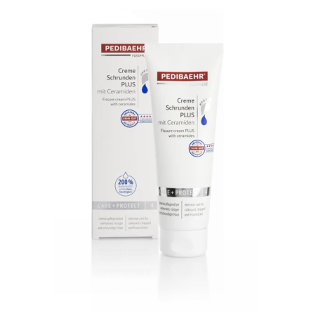 Pedibaehr Крем для потрісканої шкіри ніг plus з керамідами 125мл
