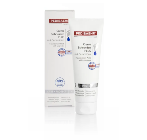 Pedibaehr Крем для потрісканої шкіри ніг plus з керамідами 125мл