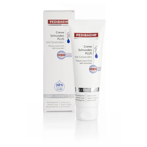 Pedibaehr Крем для потрісканої шкіри ніг plus з керамідами 125мл