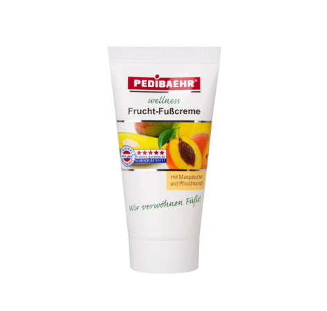 Pedibaehr Фруктовый крем для ног с маслом манго и персика 30 мл