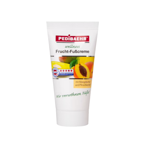 Pedibaehr Фруктовый крем для ног с маслом манго и персика 30 мл