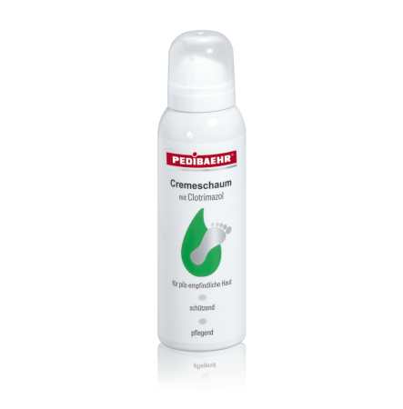 Pedibaehr Крем-піна з клотримазолом для ніг Cremeschaum mit clotrimazol 125 мл