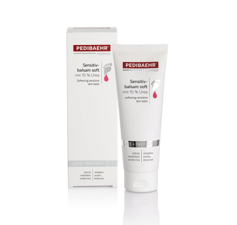 Pedibaehr Бальзам із 10% сечовиною для ніг Sensitive balm soft 125 мл