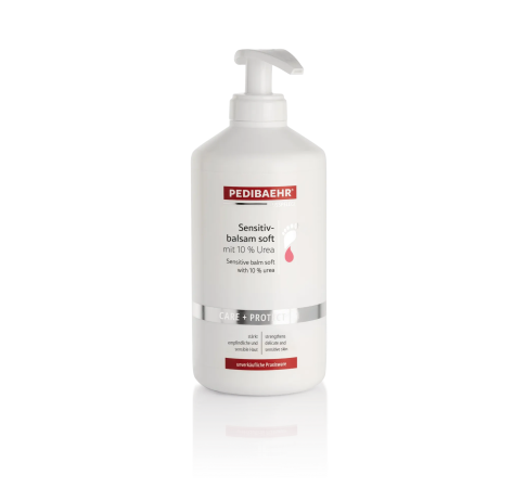 Pedibaehr Бальзам із 10% сечовиною для ніг Sensitive balm soft 500 мл