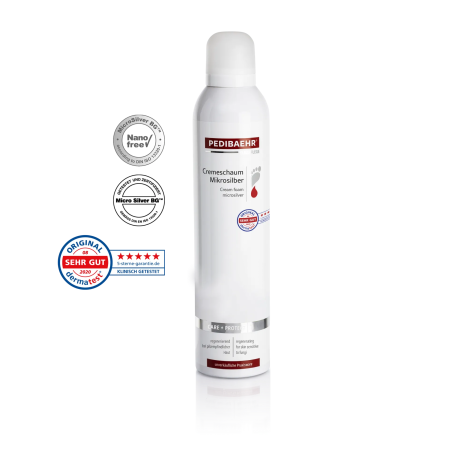 Pedibaehr Крем-піна протигрибкова з мікросріблом Cremeschaum mikrosilber 300 мл