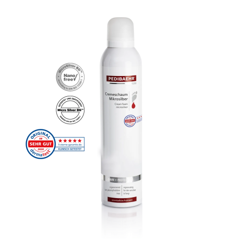 Pedibaehr Крем-піна протигрибкова з мікросріблом Cremeschaum mikrosilber 300 мл