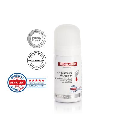 Pedibaehr Крем-піна протигрибкова з мікросріблом Cremeschaum mikrosilber 35 мл