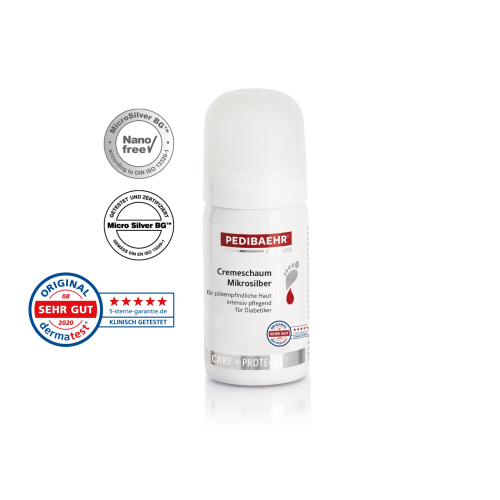 Pedibaehr Крем-піна протигрибкова з мікросріблом Cremeschaum mikrosilber 35 мл