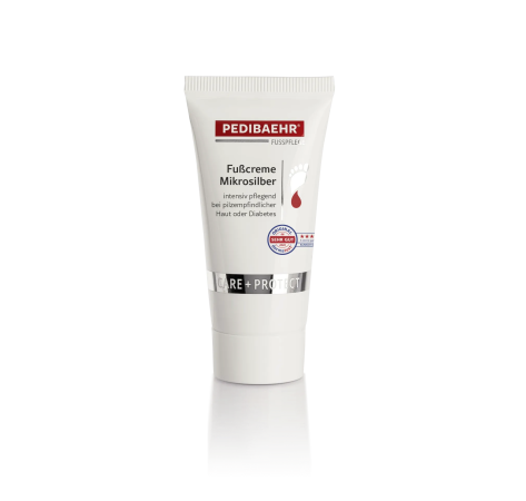 Pedibaehr Крем для ніг з мікросріблом Fußcreme Mikrosilber 30 мл