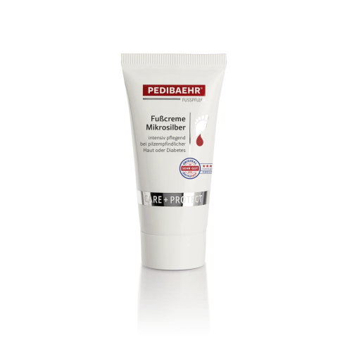 Pedibaehr Крем для ніг з мікросріблом Fußcreme Mikrosilber 30 мл