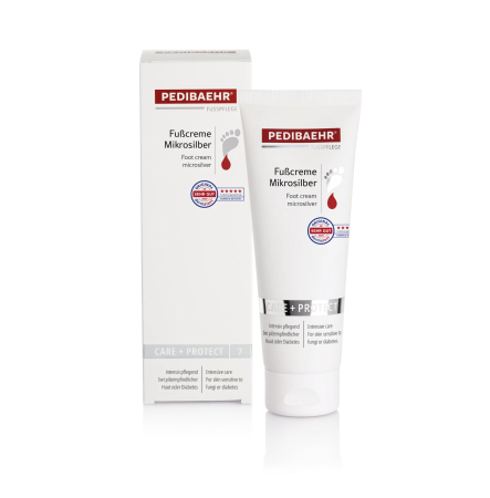 Pedibaehr Крем для ног с микросеребром Fußcreme Mikrosilber 125 мл