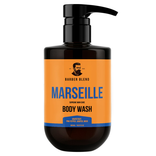 Barberblend Парфумований гель для душу Marseille для чоловіків 500 мл